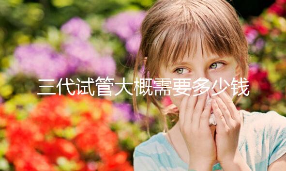 三代試管大概需要多少錢？