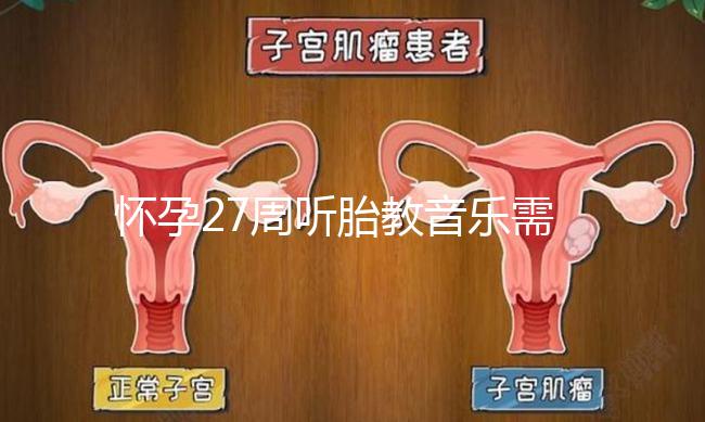 懷孕27周聽胎教音樂需要多長時間？過長會損害聽力