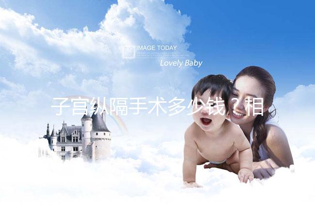 子宮縱隔手術(shù)多少錢？相因網(wǎng)送你一份費用明細(xì)表