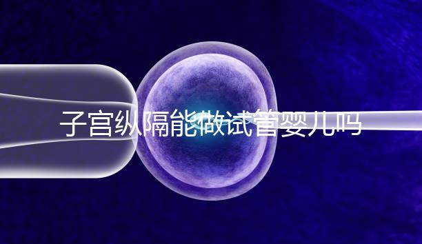 子宮縱隔能做試管嬰兒嗎？妊娠成功率給你最終答案